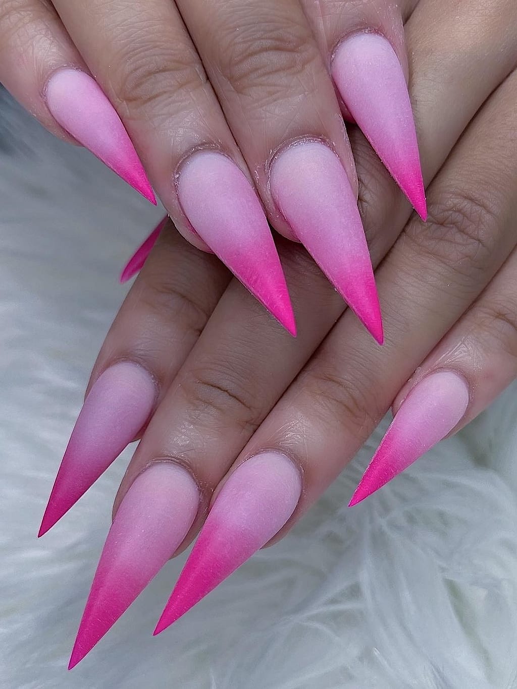 Soft ombré nails at Palace Nail Spa in Midtown Tallahassee
